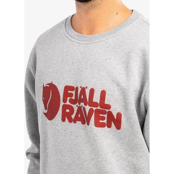 Φούτερ Fjallraven Logo - γκρι/μελανζέ