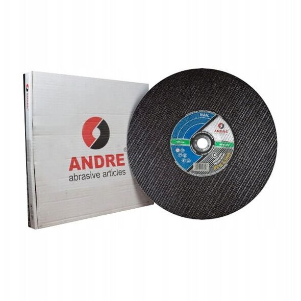 ΔΙΣΚΟΣ ΜΕΤΑΛΛΟΥ ANDRE 350 x 3.5mm x 32mm RAIL 100 PRO LINE 95A24RBF ΓΙΑ ΣΙΔΗΡΟΔΡΟΜΙΚΕΣ ΡΑΓΕΣ