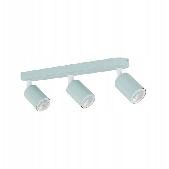 TK Lighting Livia 10236 φωτιστικό οροφής ράγα 3x10W GU10 μέντα