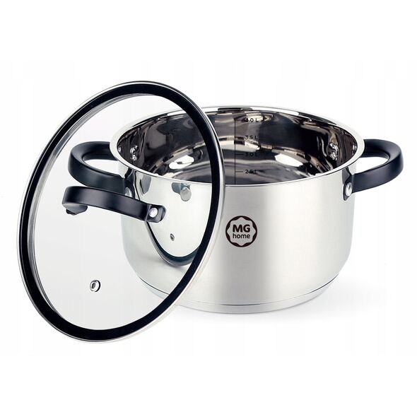 Σετ κατσαρολών BLACK Inox 10 τεμαχίων
