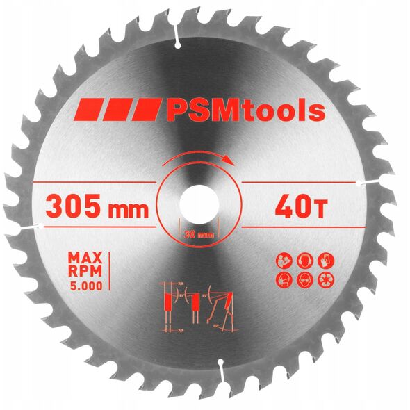 σετ δύο δίσκων hm 305x30mm 24/40z