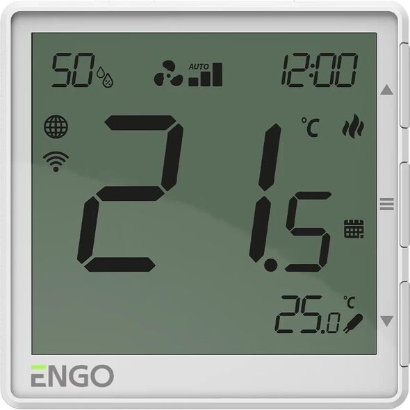 EFAN-230W - Ρυθμιστής κλιματιστικών μονάδων, λευκός 230V, Διαδικτυακός, εντοιχισμένος, WIFI