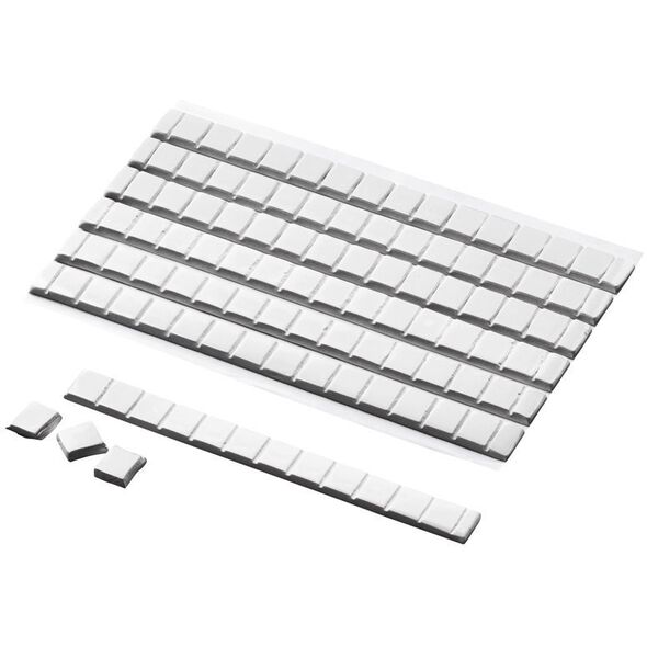 Linex 400098267, Λευκό, Τετράγωνο, 1.03 εκ, 0.4 χιλ, 72 γρ, 6 τεμ