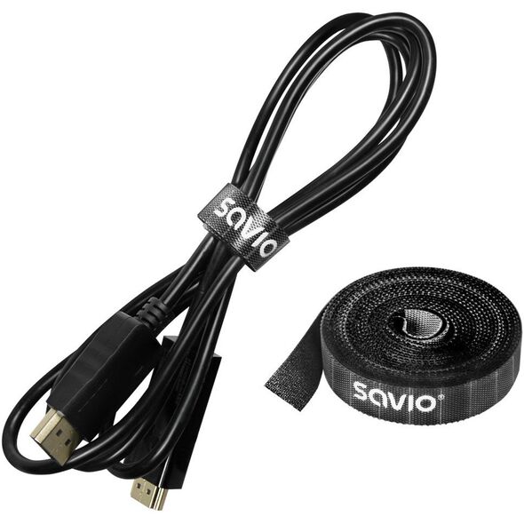 SAVIO OC-06 - Οργανωτής για καλώδια, Ταινία, Velcro, 14mm πλάτος, 5m