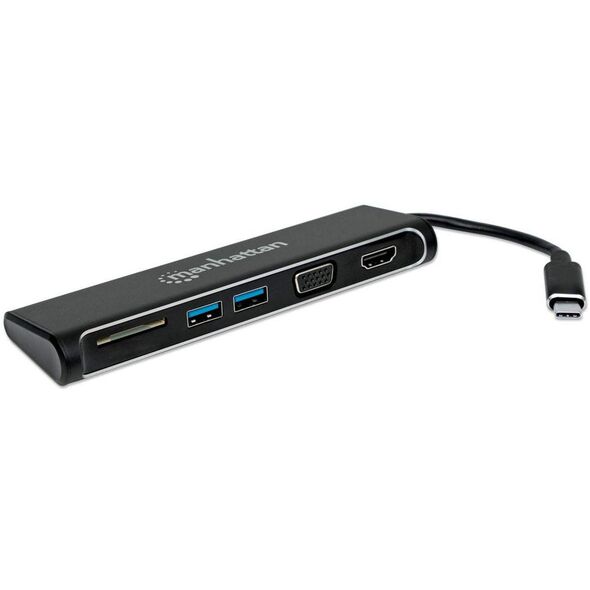 Μετατροπέας Manhattan USB 3.1 Τύπου C σε HDMI/VGA 4-σε-1