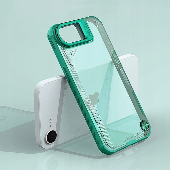 Θήκη Nillkin Iceblade Prop με βάση στήριξης για iPhone 16e - πράσινο