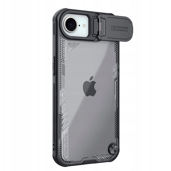 Θήκη Nillkin Iceblade Prop με κάλυμμα φακού και βάση για iPhone 16e - μαύρο