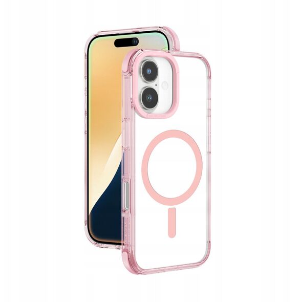 Θήκη σιλικόνης AMAZINGTHING Omni Mag Case για iPhone 16 Plus - σκούρο ροζ
