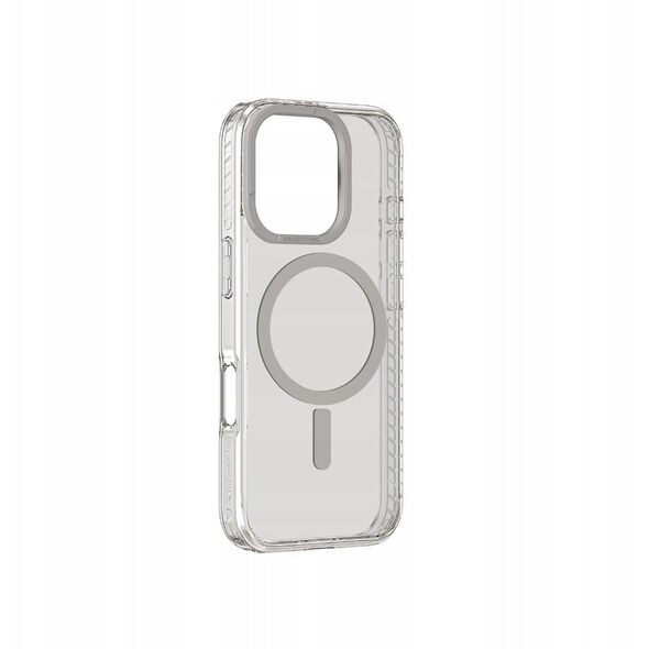 Θήκη σιλικόνης AMAZINGTHING Titan Pro Mag Case με μαγνητικό δακτύλιο για iPhone 16 Pro - γκρι