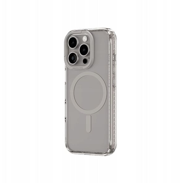 Θήκη σιλικόνης AMAZINGTHING Titan Pro Mag Case με μαγνητικό δακτύλιο για iPhone 16 Pro - γκρι