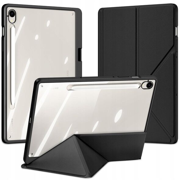 Θήκη Dux Ducis Magi με θήκη για στυλό για Samsung Galaxy Tab S10 FE/S9/S9 FE - μαύρο