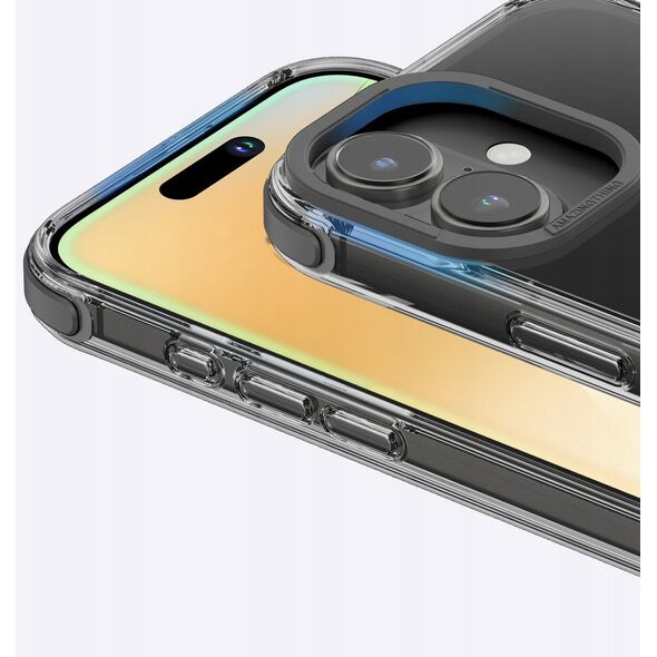 Θήκη σιλικόνης AMAZINGTHING Omni Mag Case για iPhone 16 Plus - μαύρο