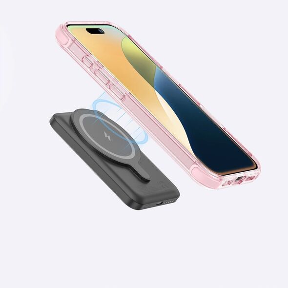 Θήκη σιλικόνης AMAZINGTHING Omni Mag Case για iPhone 16 - σκούρο ροζ