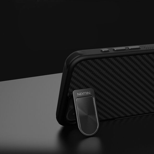Θήκη Nillkin CarboProp Magnetic με προστασία κάμερας και βάση για iPhone 16e - μαύρο
