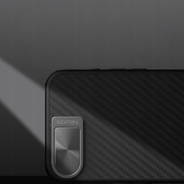 Θήκη Nillkin CarboProp Magnetic με προστασία κάμερας και βάση για iPhone 16e - μαύρο