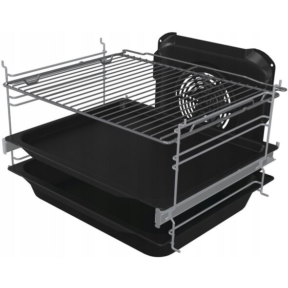 Κουζίνα αερίου με ηλεκτρικό φούρνο Gorenje MEKS5141XM