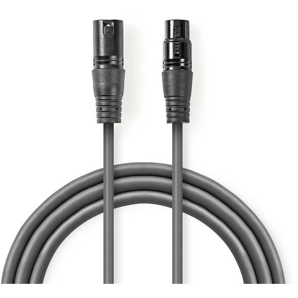 Καλώδιο XLR σε XLR 110 ohm Nedis, 5 m