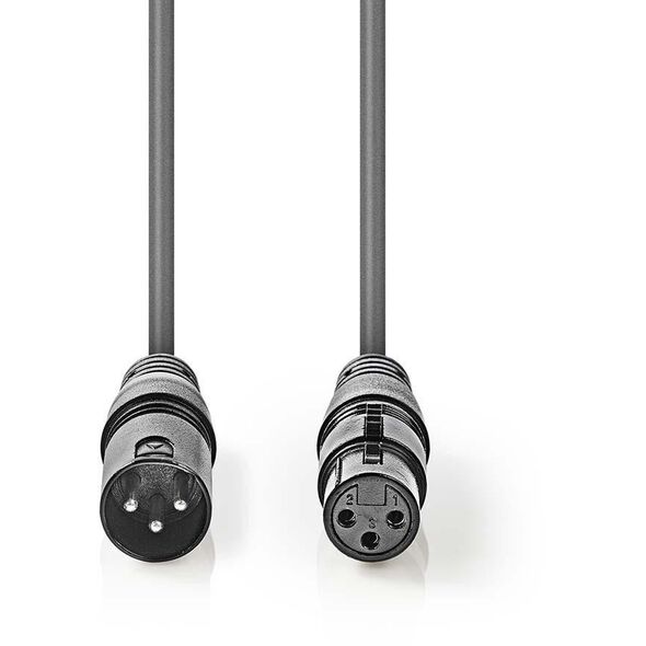Καλώδιο XLR σε XLR 110 ohm Nedis, 5 m