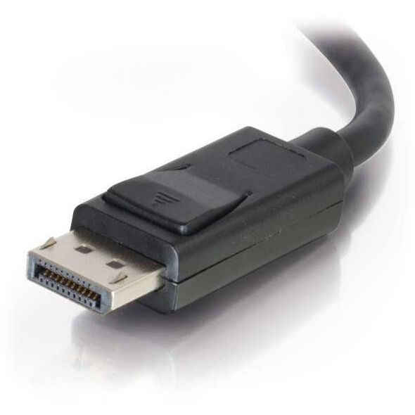 Καλώδιο C2G 25ft Ultra High Definition DisplayPort με Κλειδαριές - Καλώδιο DisplayPort 8K - M/M - Καλώδιο DisplayPort - DisplayPort (M) σε DisplayPort (M) - 7.62 m - κλειδωμένο - Μαύρο