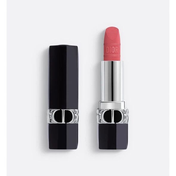 Christian Dior, Dior Rouge, Σατινέ Ματ, Κρεμώδες Κραγιόν, 757, Ροζ Πατούσα, 3.5 g Για Γυναίκες