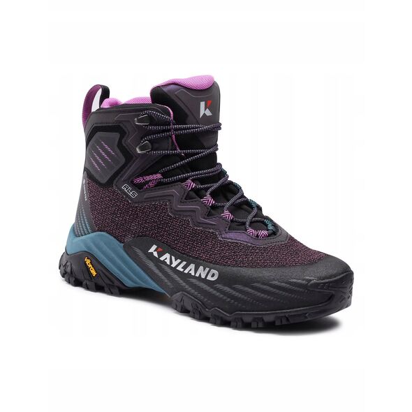 Γυναικεία τουριστικά παπούτσια Kayland Duke Mid GTX - μαύρο/βιολετί