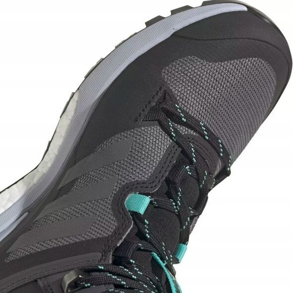 Γυναικεία παπούτσια πεζοπορίας adidas TERREX Skychaser 2 Mid GTX - gresix/grefou/halsil