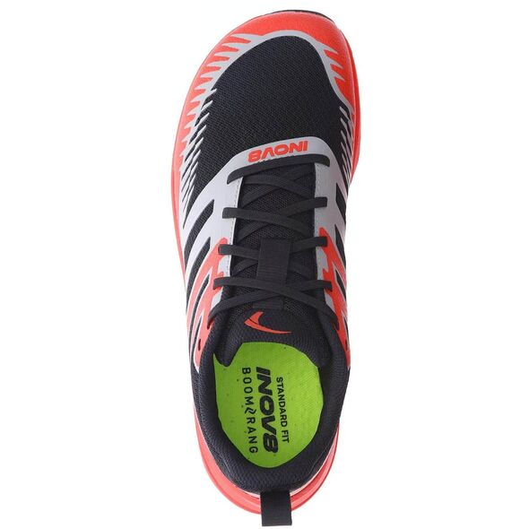 Παπούτσια trail Inov-8 TrailFly Max Wide - μαύρο/ανοιχτό/γκρι/κόκκινο