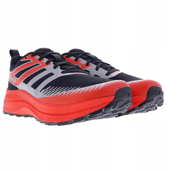 Παπούτσια trail Inov-8 TrailFly Max Wide - μαύρο/ανοιχτό/γκρι/κόκκινο