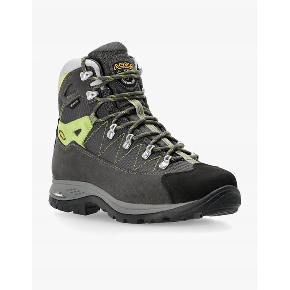 Παπούτσια GORE TEX Asolo Finder GV - γραφίτης/πράσινο λάιμ