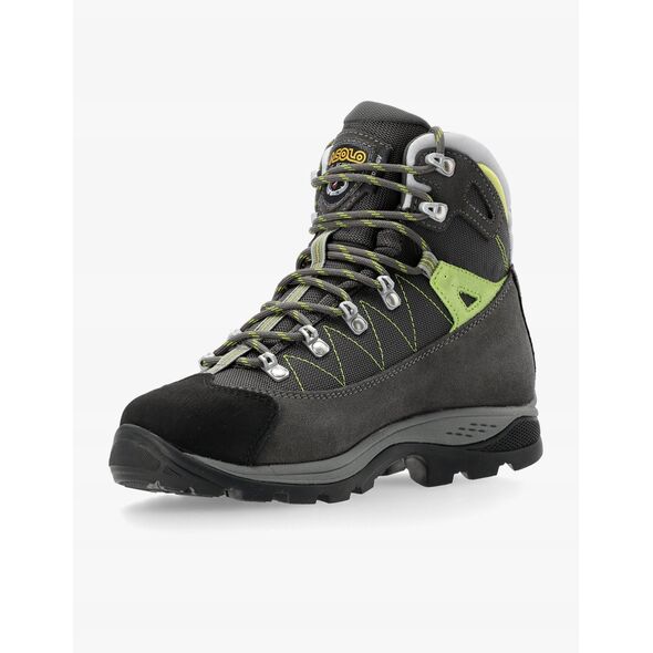 Παπούτσια GORE TEX Asolo Finder GV - γραφίτης/πράσινο λάιμ