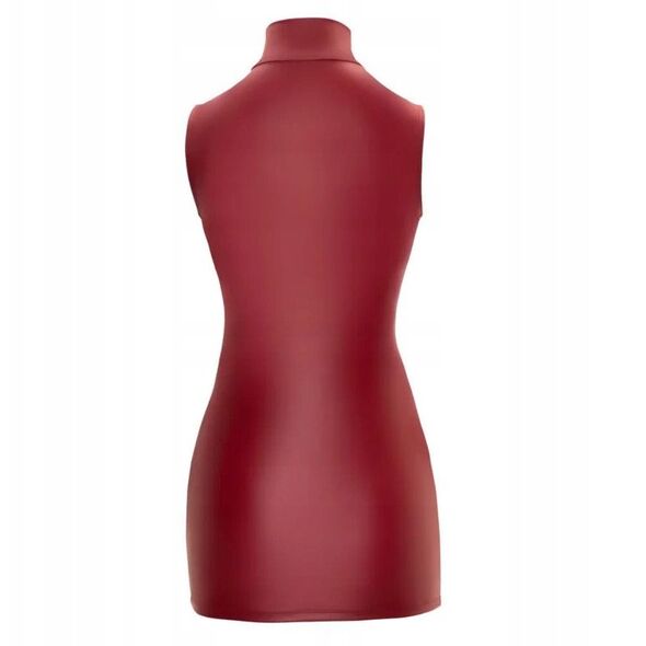 Φόρεμα με φερμουάρ ZIP Cottelli Collection L, κόκκινο