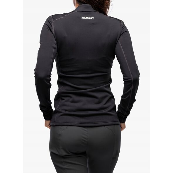 Γυναικεία μπλούζα χωρίς κουκούλα Mammut Aenergy ML Half Zip Pull - μαύρο