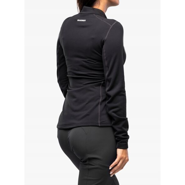 Γυναικεία μπλούζα χωρίς κουκούλα Mammut Aenergy ML Half Zip Pull - μαύρο