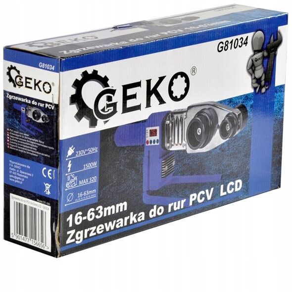 Συσκευή συγκόλλησης σωλήνων PVC 16-63mm LCD (5)