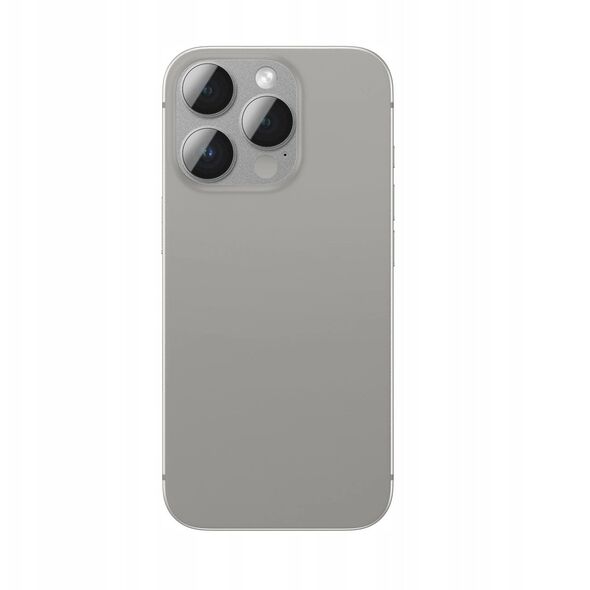Tempered Glass AMAZINGTHING Aviation-Grade Alloy Lens για την κάμερα του iPhone 16 Pro / 16 Pro Max - γκρι
