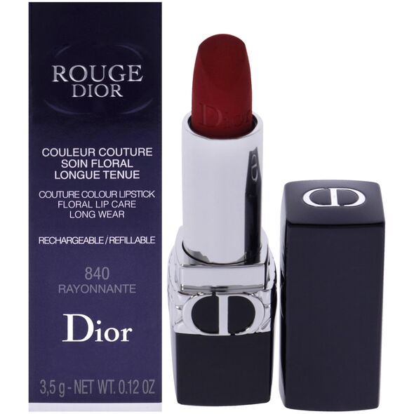 Christian Dior, Couture Colour, Velvet, Cream Lipstick, 840, Rayonnante, Επαναγεμιζόμενο, 3.5 ml Για Γυναίκες