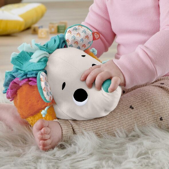 Fisher-Price Sensoryczna maskotka przytulanka Jeż z dźwiękami