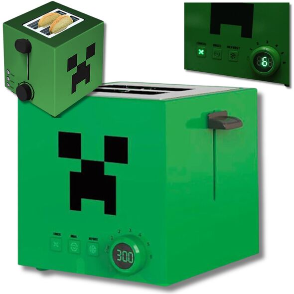 Φρυγανιέρα Ukonic Ukonic Φρυγανιέρα Minecraft Creeper Square