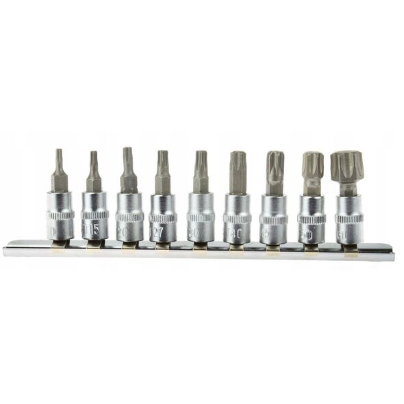 Geko Σετ κλειδιών Torx T10-60 1/4" CRV(10/20)
