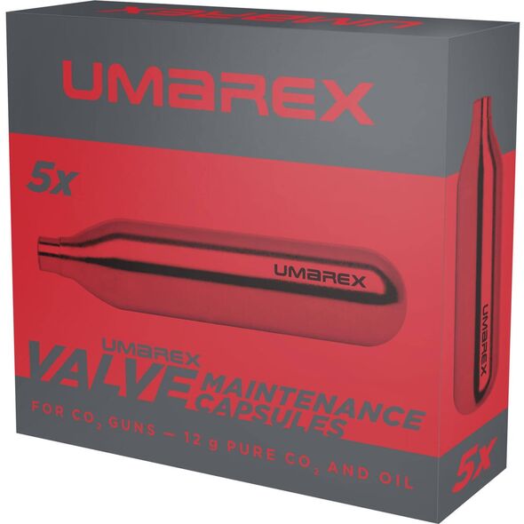 Κάψουλα CO2 Umarex 5τεμ.12g συντηρητικό-καθαριστικό