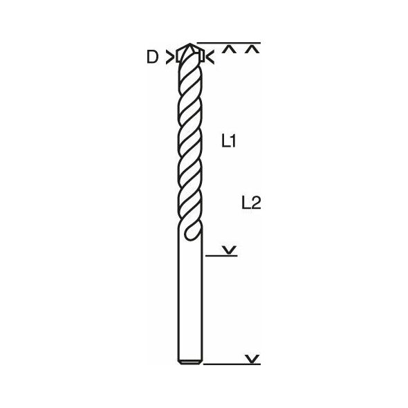 Wiertło Bosch walcowe 10mm (2608596148)
