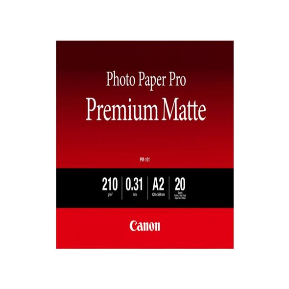 Canon Φωτογραφικό Χαρτί Premium Matte A2 (8657B017) (CAN-PM101A2) έως 12 άτοκες Δόσεις
