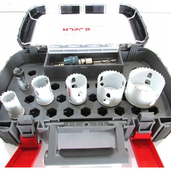 Bosch Bosch hole saw set Special for Sheet Metal Electrics, 22-64mm, 9-piece (in case)