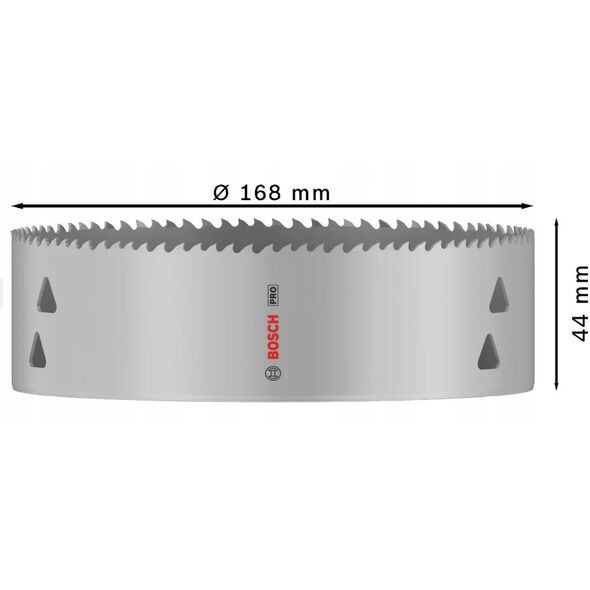 OTWORNICA T MM B 168mm