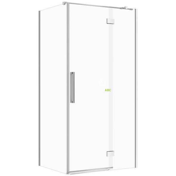 Σετ C91 Καμπίνα Crea με μεντεσέ δεξιά 100x90x200 γυαλί διαφανές Wir