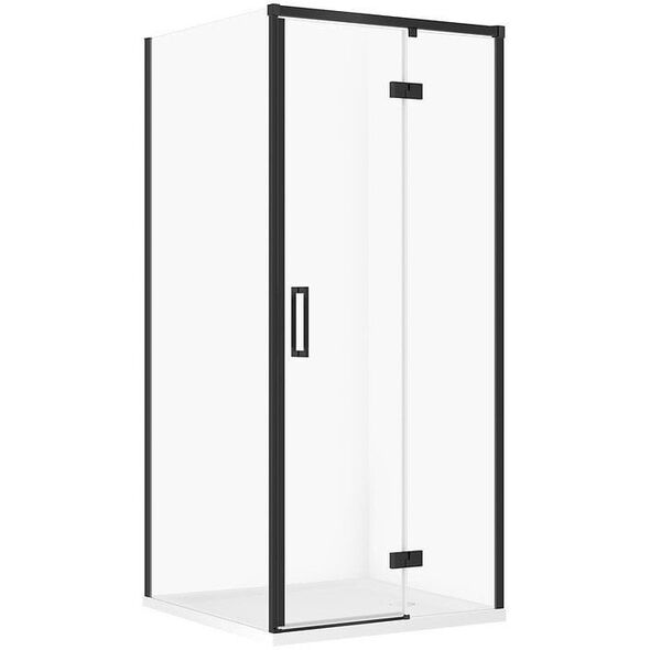 ΣΕΤ C169 KABINA LARGA PRAWA CZARNA 80X80X195+TAKO BIAŁY 80X4 WIRT