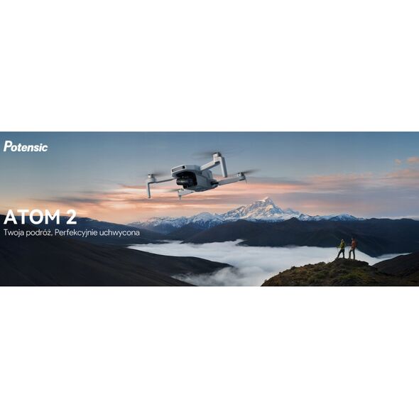 Potensic Atom 2 Expansion Kit Dron 4K HDR 10km 2 baterie zapasowe śmigła