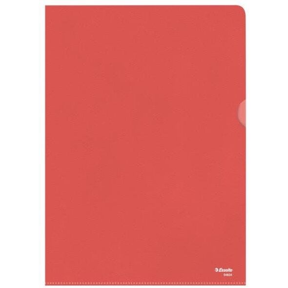 Esselte 54834, A4, Polypropylene (PP), Red, Portrait, 220 mm, 1 mm