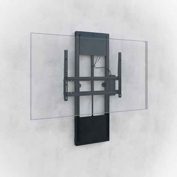 HAGOR WH Slim Wandhalter motorisch ρυθμιζόμενο ύψος για οθόνη 107-218cm 42-86 ιντσών VESA max 800x600 max φορτίο 100kg διαδρομή 600mm