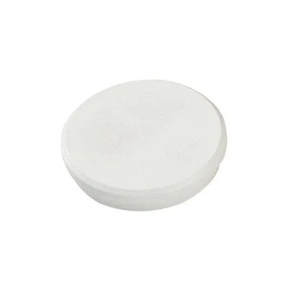 Dahle 95532-21400, Μαγνήτης πίνακα, Λευκό, 7 mm, 10 τεμ.